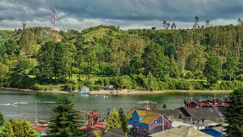 Pink House Angelmo Bed and Breakfast Puerto Montt Eksteriør billede